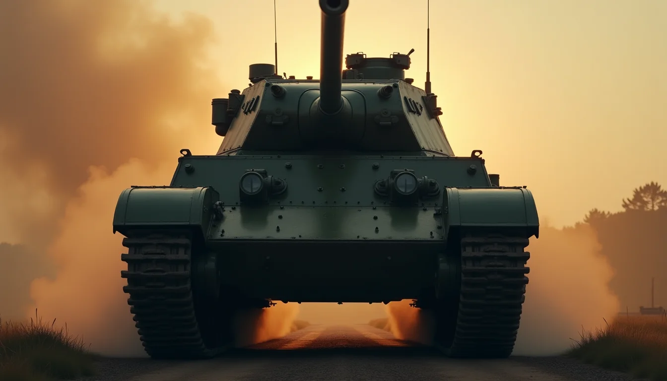 Tier 10 Heavy Tank — cinematic shot