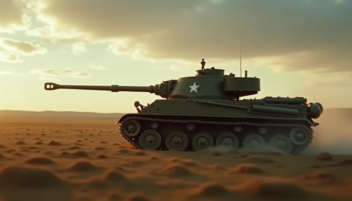 Tier 5 Medium Tank — cinematic shot