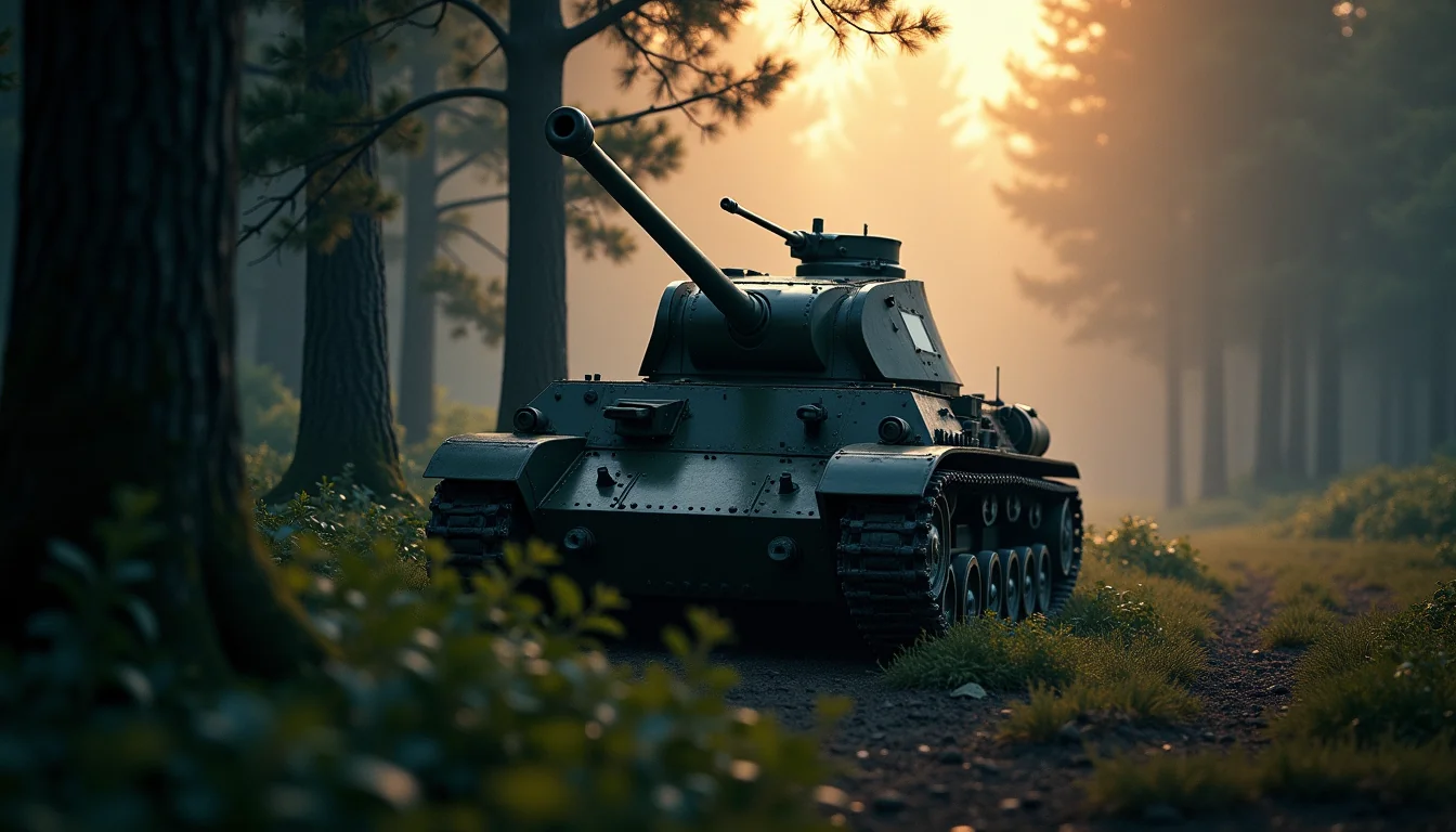 Tier 8 Tank Destroyer — cinematic shot